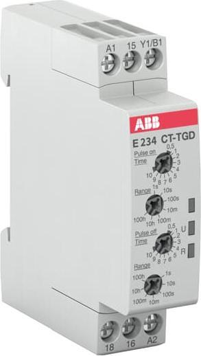 Image du produit ABB CT-TGD.12 Relais temporisé à découpage 1W 24-240VAC 24-48VDC