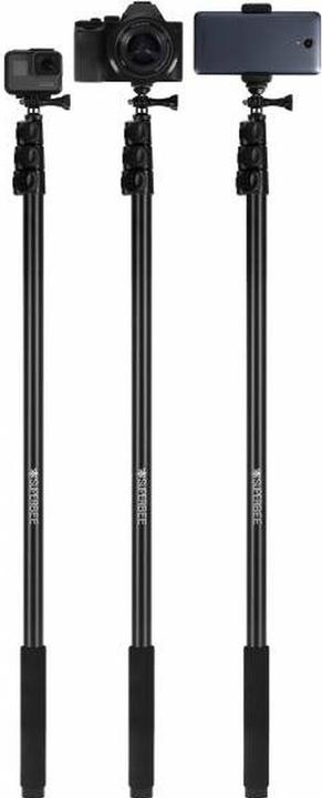 Image du produit Superbee GEP300 Poignée télescopique pour caméras sportives, smartphones et appareils photo - 300 cm