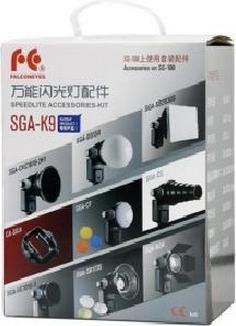 Image du produit Falcon Eyes Kit stroboscopique universel Speedlite pour appareil photo SGA-K9 (Pièces de rechange pour flash)
