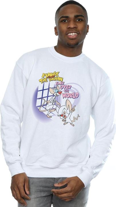 Produktbild Animaniacs Pinky And The Brain Take Over The World Sweatshirt (L)