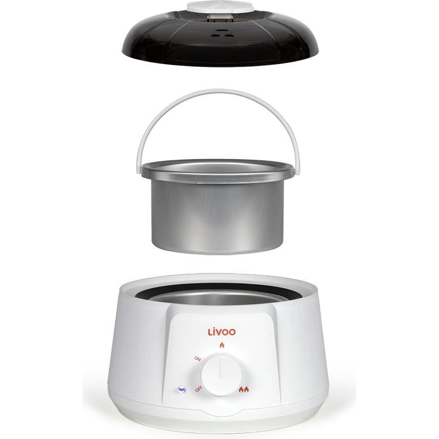 Thumbnail - Livoo, Wachs + Enthaarungscreme, Wachswärmer (500 ml, 1 x, 500 g)