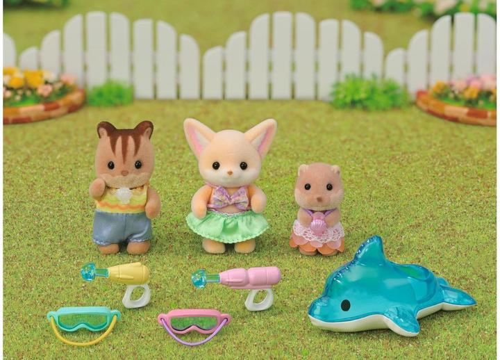 Produktbild Sylvanian Families Erlebniskindergarten Freunde “Poolspass”