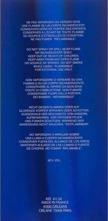 Actual product image Orlane 21 Twentyone Eau de Toilette Spray 100ml (Eau de toilette, 100 ml)