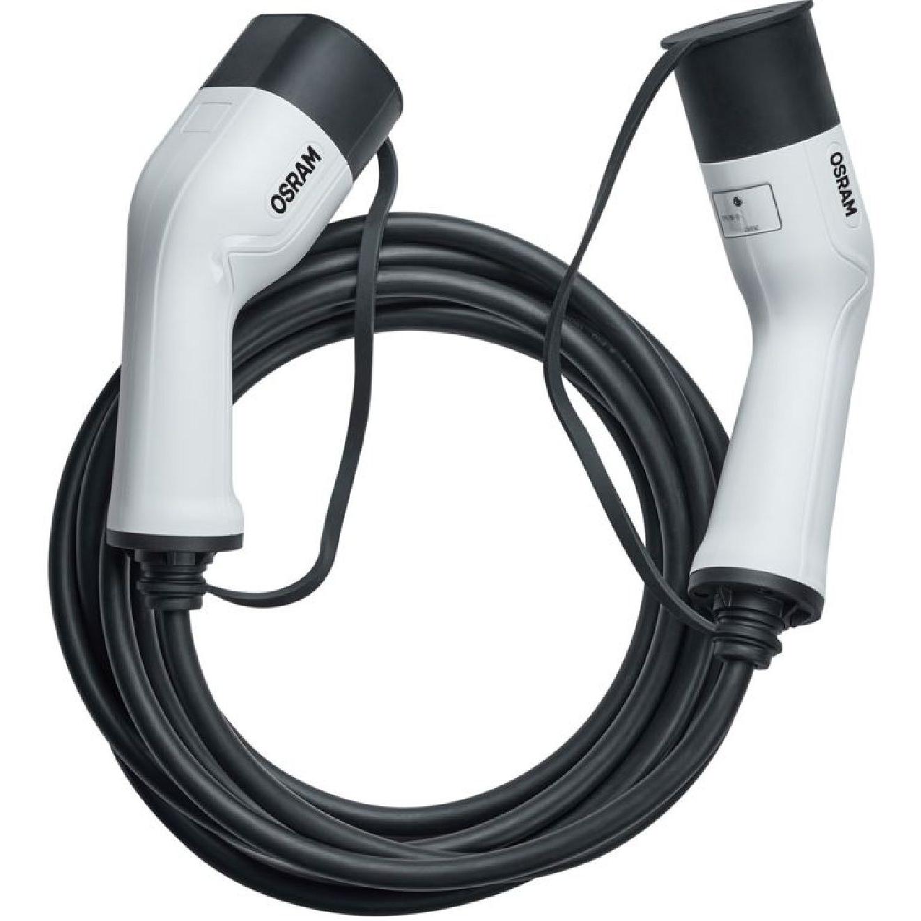 Thumbnail - Osram, Elektroauto Ladekabel, E-Ladekabel (Typ 2, 22 kW, 32 A, 5 m)