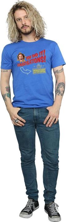 Actual product image Elf Mens World's Best Coffee T-Shirt (L)