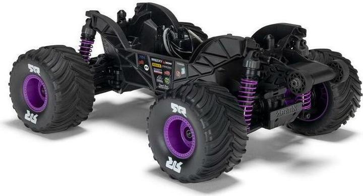 Immagine prodotto Arrma Monster Truck Quake Grom 4x4 Brushed RTR 1:16 Lila (RTR pronto all'uso)