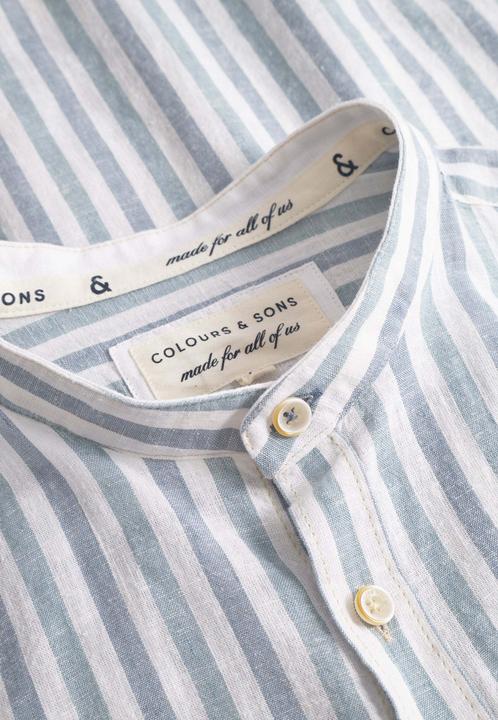 Produktbild Colours & Sons Leinenhemd Shirt-Linen Blend Stripes (XL)