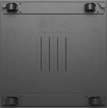 Produktbild Lanberg Stehender Rackschrank 19" 47U 800x800 schwarz perforierte Tür LCD (FLAT PACK) (47 HE, 19 Zoll Rack)