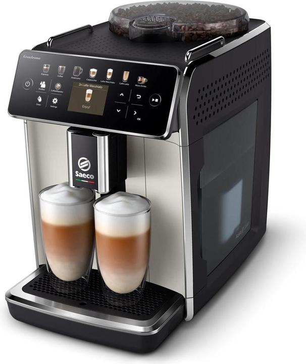 Saeco GranAroma silver / fully automatic coffee machine / 1500 W / 15 bar / 1.8 litre / 300 g container