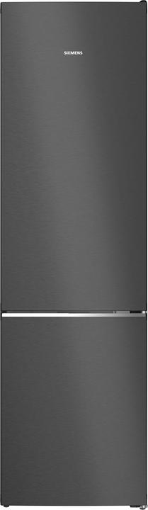 Siemens iQ500, free-standing fridge-freezer with freezer at bottom, 203 x 60 cm, BlackSteel, KG39N4X1F (363 l)
