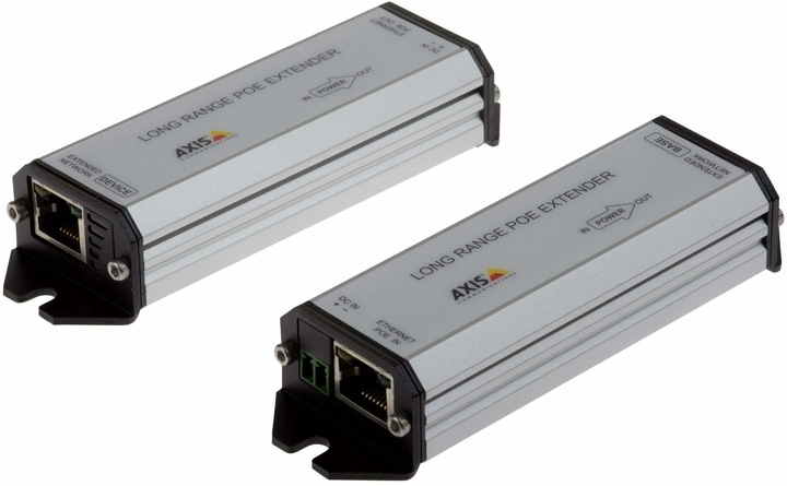 Actual product image Axis PoE+ Extender Long Range PoE Extender Kit (802.3at (PoE+), 802.3af (PoE), 25 W)