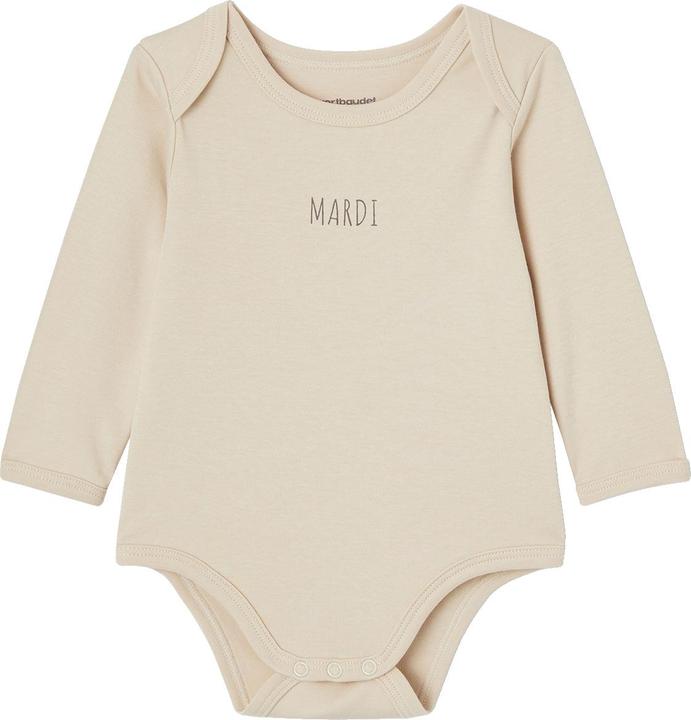 Produktbild Vertbaudet 5er-Pack Baby Langarm-Bodys in Schlupfform BASIC, Bio-Baumwolle (86)