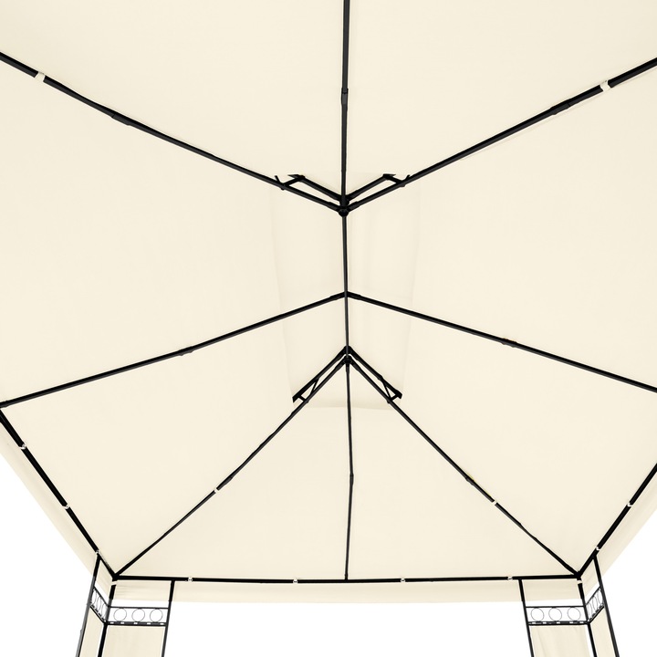 Image du produit tectake Tonnelle 3,9 x 2,9 m LEYLA (390 cm, 290 cm)