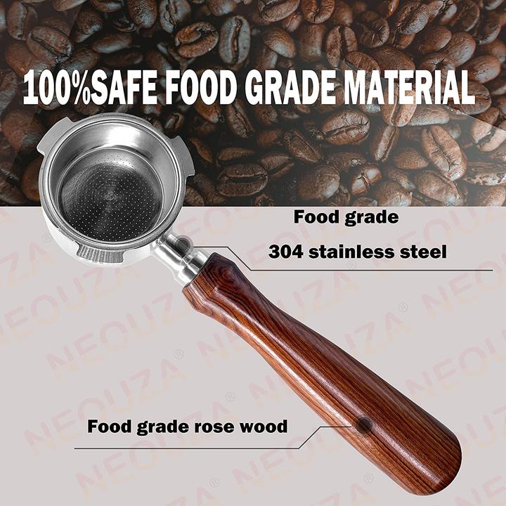 Produktbild Neouza Espresso Bodenloser Siebtraeger 51mm