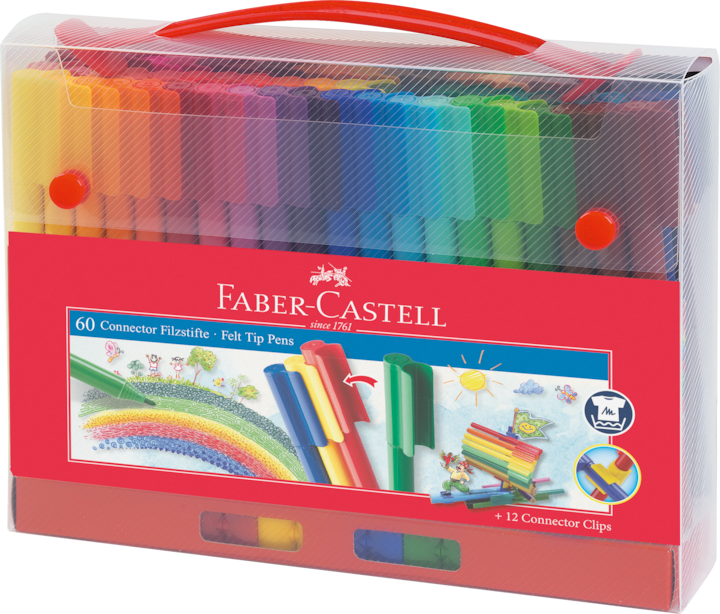 Image du produit Faber-Castell crayons de connexion (Multicolore, 60 x)