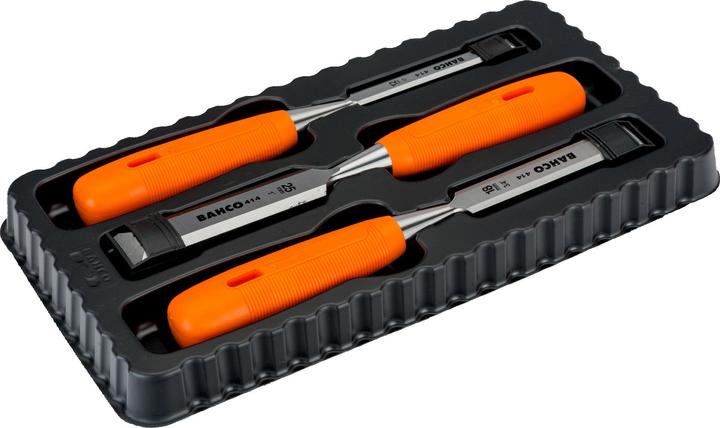 Actual product image Bahco Chisel set for wood 3 pcs (414-S3-EUR) (12 mm)