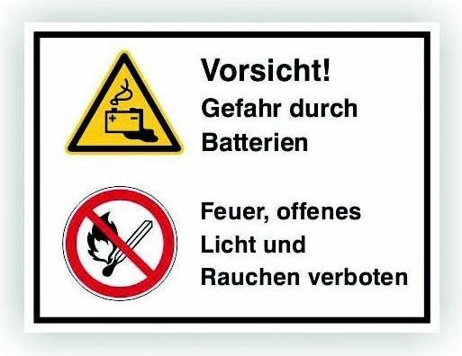 Cimco Kombischild ISO 7010, Kunststoffschild 182748