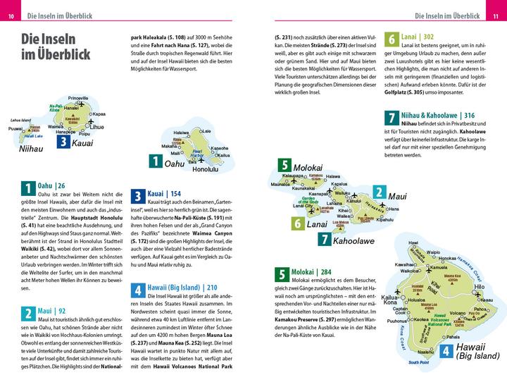 Image du produit Reiseführer Hawaii (Allemand, Alfred Vollmer, 2024)