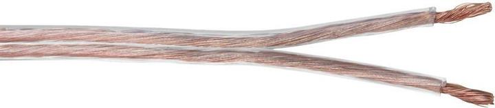 Produktbild Omnitronic Lautsprecherkabel 2x2,5 100m clear (100 m)