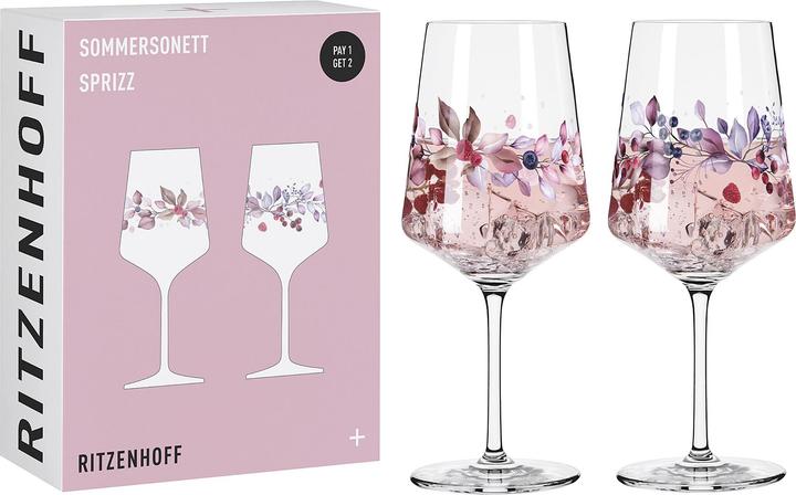 Ritzenhoff Bicchieri da aperitivo Summer Sonnet (5.44 dl, 2 x, Bicchieri da aperitivo)