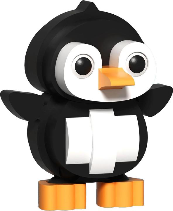 Image du produit Schaumstoff-Bausatz 3D Pinguin