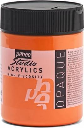 Produktbild Pebeo Studio Acrylics feine Acrylfarben (Kadmiumorange Imit, 500 ml)