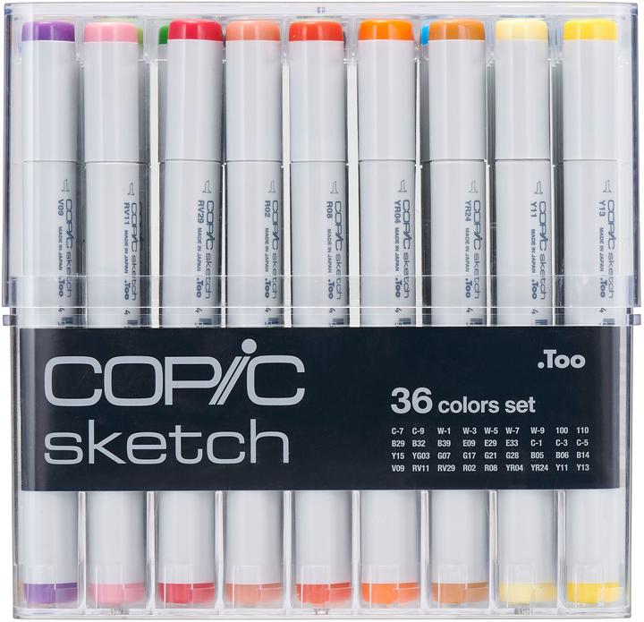 Produktbild Copic Basis (Grau, 5 mm, 36 x)