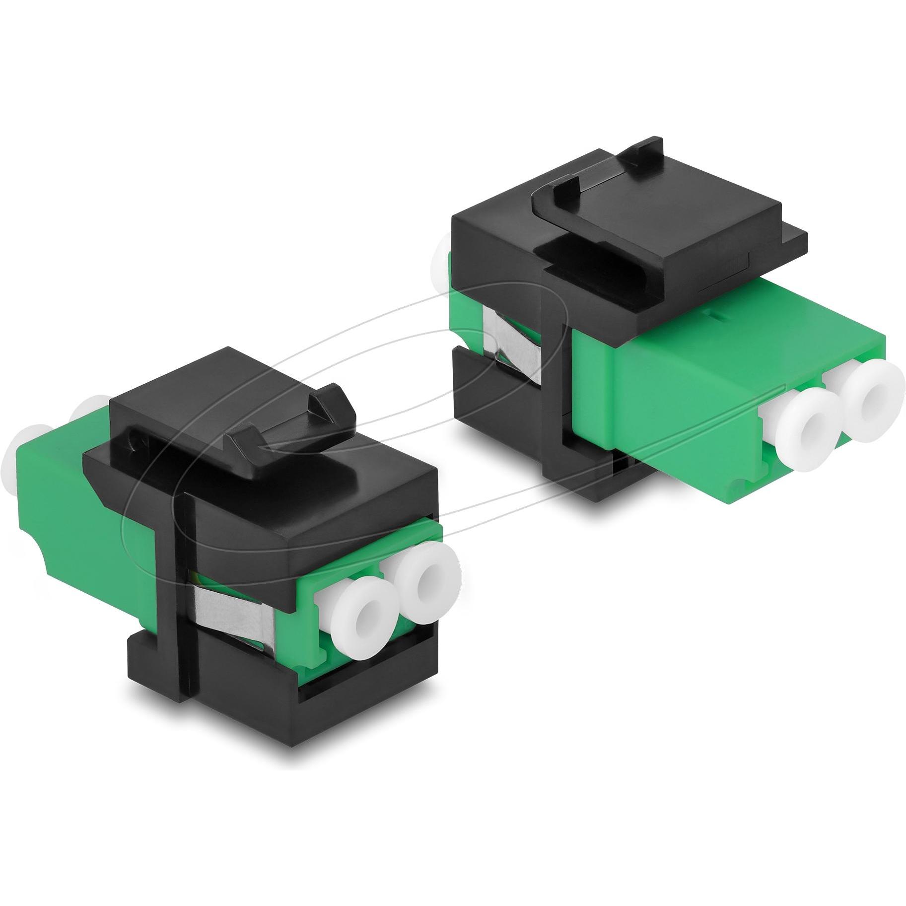 Delock Keystone Modul LC Duplex Buchse zu LC Duplex Buchse g (Modulo Keystone), Accessori di rete
