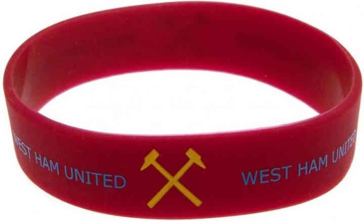 Immagine prodotto West Ham United FC Polsino ufficiale in silicone (100% silicone)
