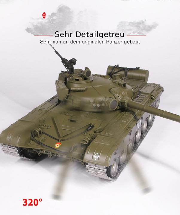 Produktbild Es-toys Heng Long RC Panzer Russischer T-72, Pro (RTR Ready-to-Run)