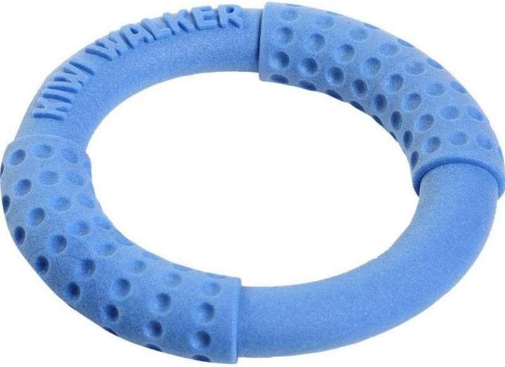 Kiwi Walker Anello giocattolo per cani blu, M, Ø 17 cm