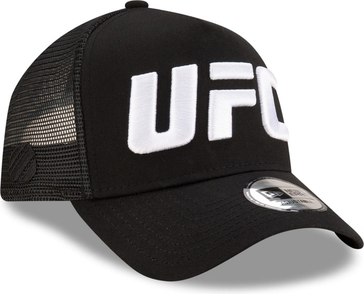 Actual product image New Era Adjustable Mesh Trucker Cap - Ufc Mma Schwarz (One size)