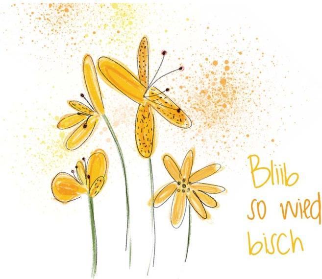 Image du produit Fotoeigenart Postkarte Bliib so wied bisch (1 pcs)