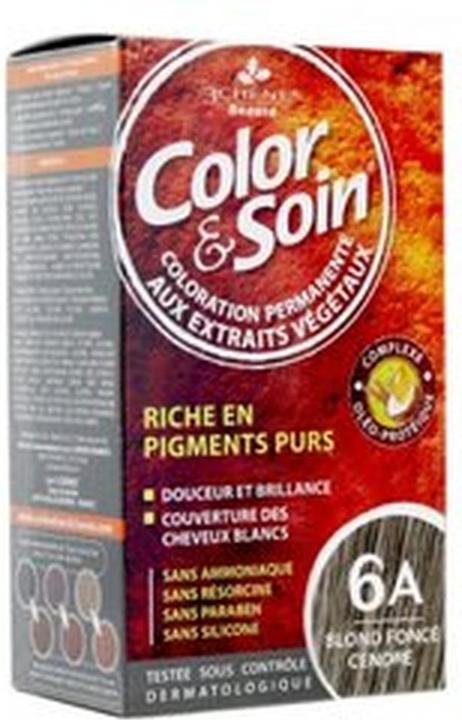 Produktbild 3 Chênes Color & Soin Coloration 6A blond foncé cendré 135 ml (6A blond foncé cendré)