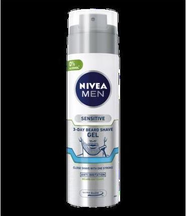 Actual product image NIVEA MEN Men Sensitive 3-Day Beard (200 ml, Shaving gel)