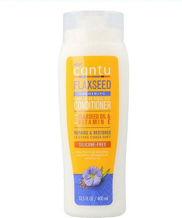 Image du produit Cantu Flaxseed Smoothing Conditioner Leave-In Or Rinse-Out (400 ml)