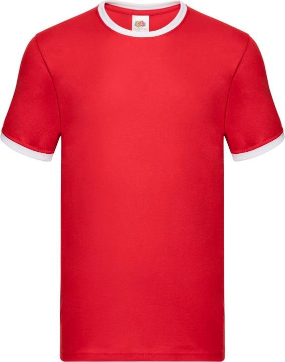 Immagine prodotto Fruit of the Loom Ringer Maglietta Contrasto Uomo (XL)
