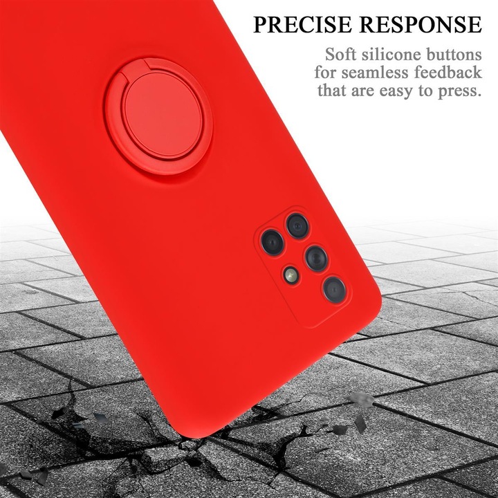 Actual product image Cadorabo TPU Liquid Ring Silicone Case Cover (Samsung Galaxy M40s)