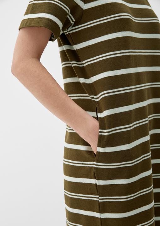 Immagine prodotto s.Oliver Kleid Midi-Kleid mit Ringelmuster (38)