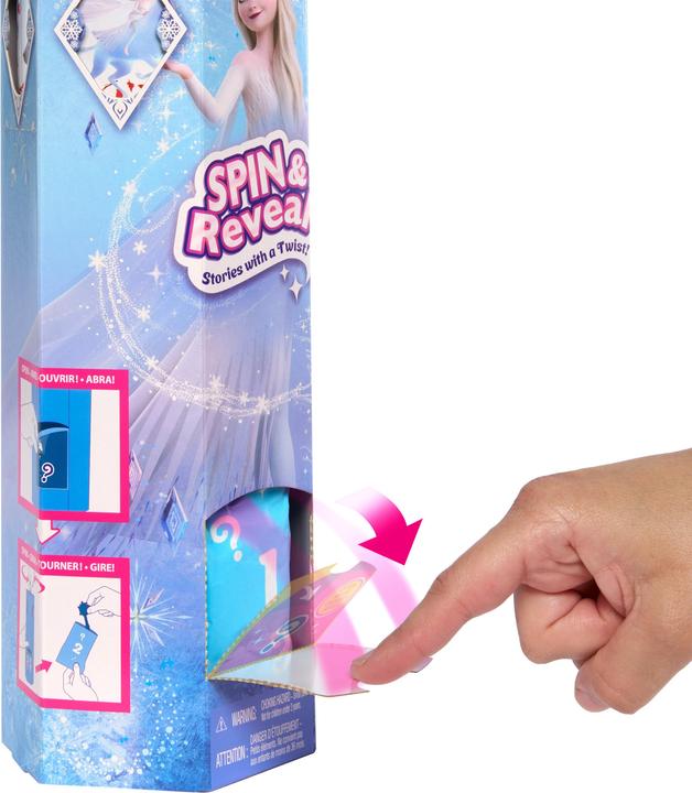 Actual product image Disney Frozen Spin & Reveal Elsa