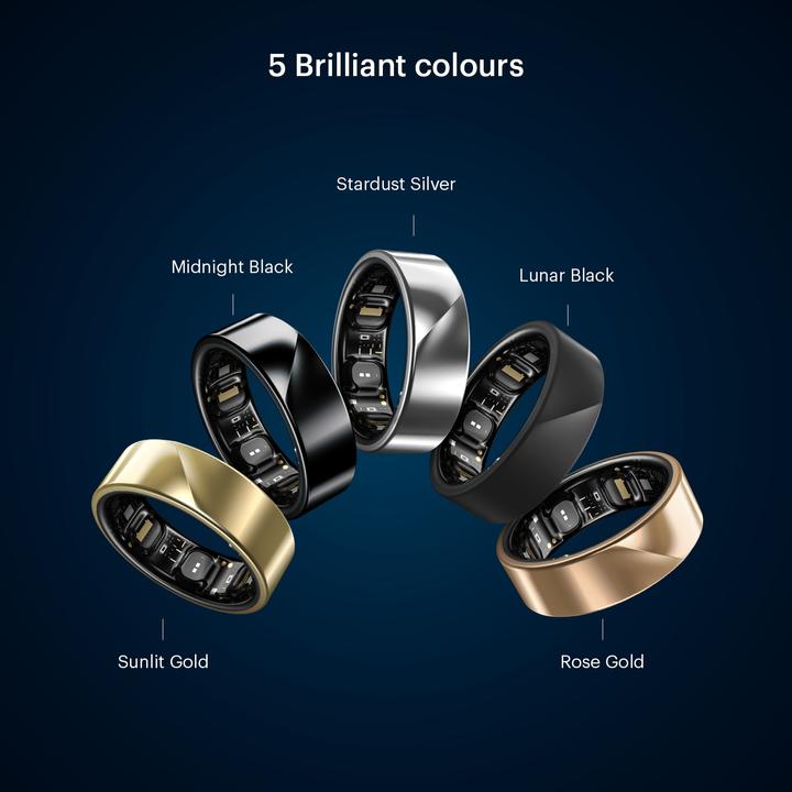Produktbild Luna Ring Smart Ring (13, Sunlit Gold)