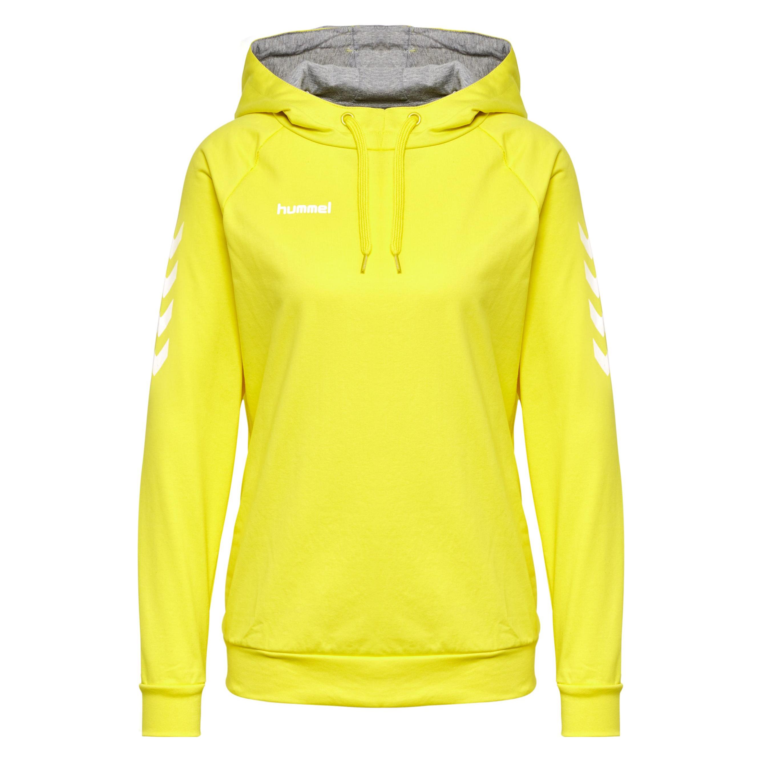 Hummel, Damen, Pullover, Go Cotton Hoodie Woman, Gelb, (S)