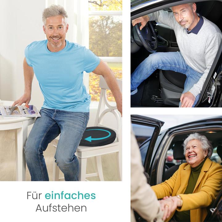 Actual product image Aktivshop Orthopädisches Drehkissen Gel