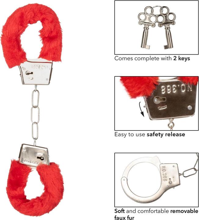 Image du produit CalExotics Cuffs en fourrure ludiques