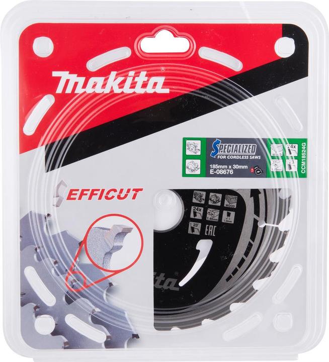 Produktbild Makita EFFICUT Sägeblatt 185/30 für Akku-Handkreissäge
