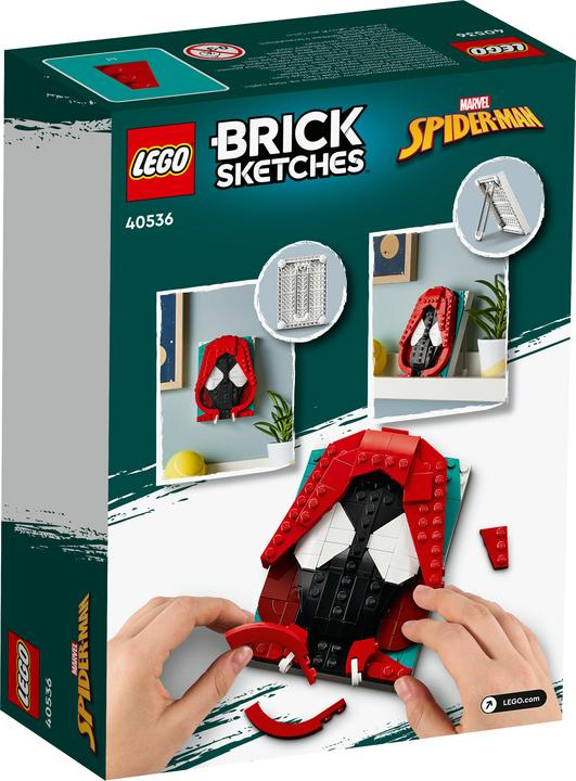 Image du produit LEGO Brick Sketches - Miles Morales (40536)