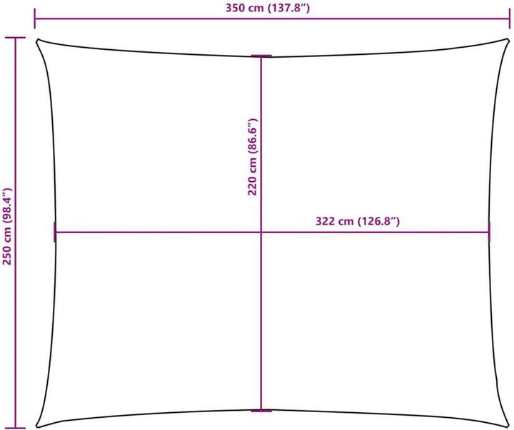 Produktbild vidaXL Nezhatok (250 x 350 cm)