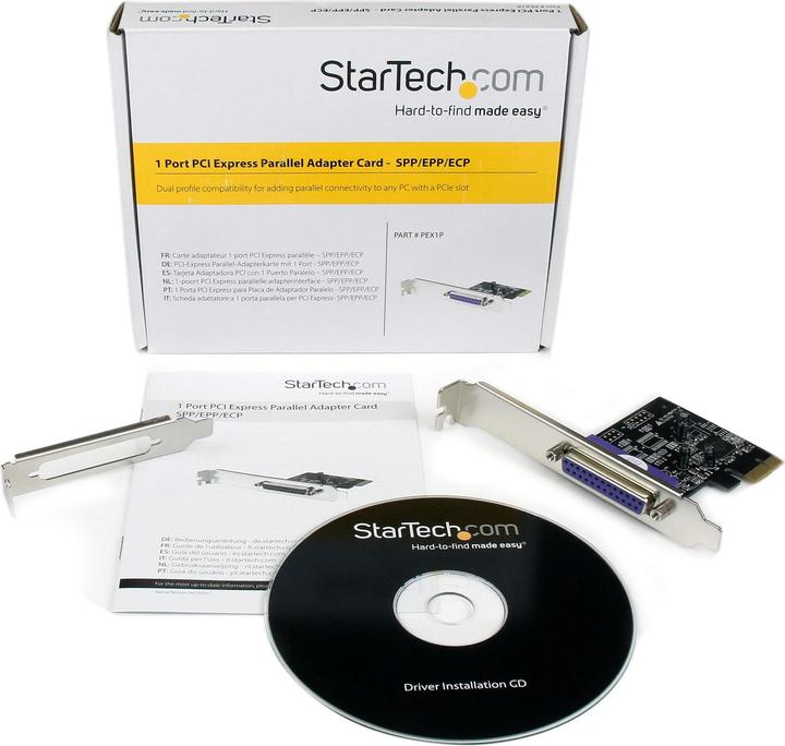 Immagine prodotto StarTech Scheda di espansione PCIe a 1 porta - PCI Express a scheda di interfaccia parallela - D