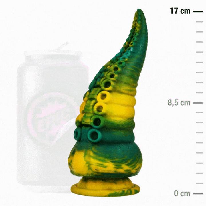 Actual product image Epic Cetus Green Tentacle Dildo
