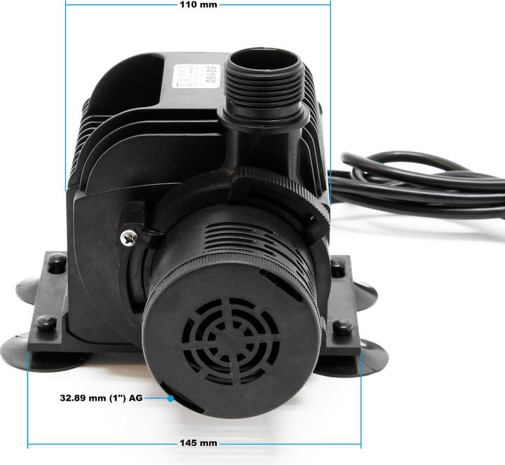 Produktbild SunSun HJ-5000 ECO Teichpumpe 4000l/h 65W Filterpumpe Umwälzpumpe Bachlaufpumpe